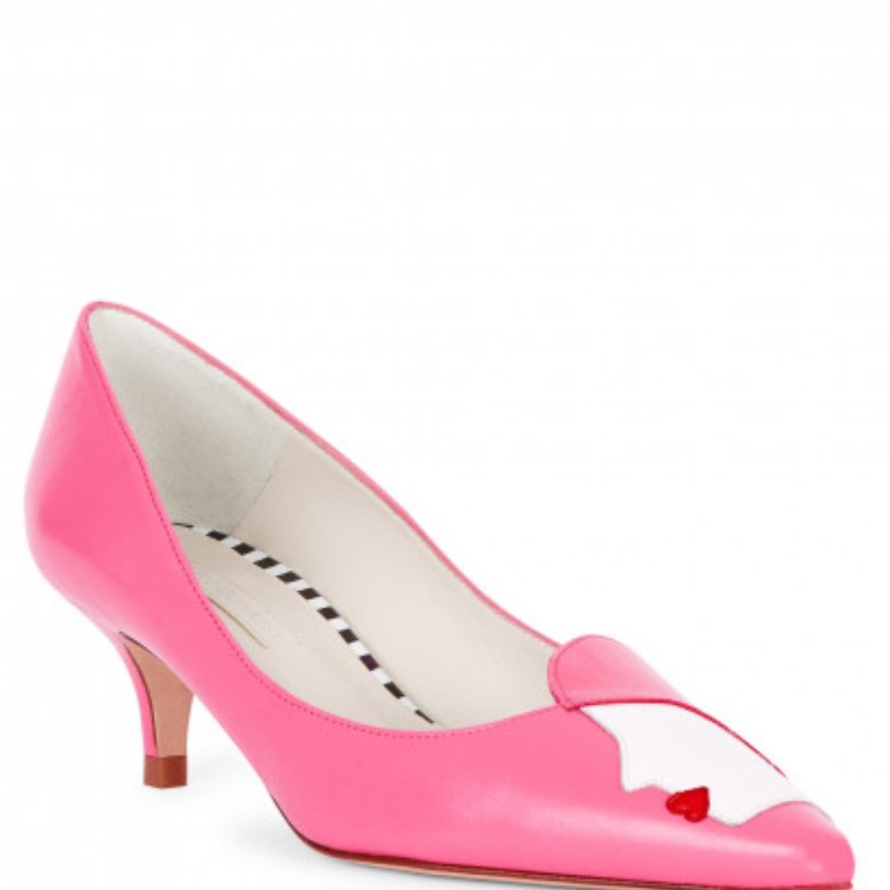 Lulu Guinness Penelpe Cameo Peony Pumps